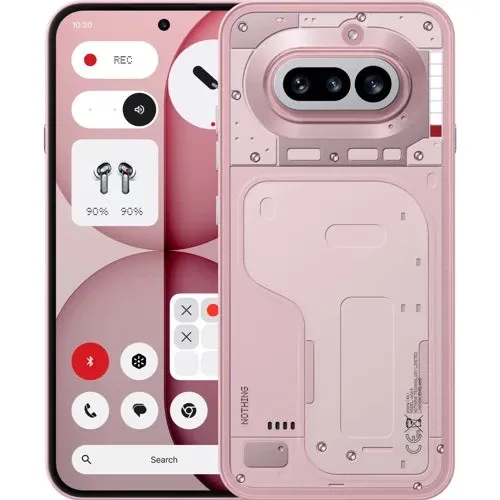Смартфон Nothing Phone 4a 12/256 ГБ, розовый