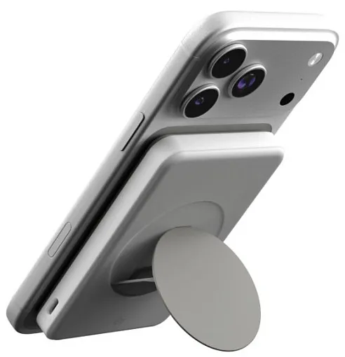 Внешний аккумулятор "vlp" Solid Energy 5000 mAh, Qi2 20W, белый