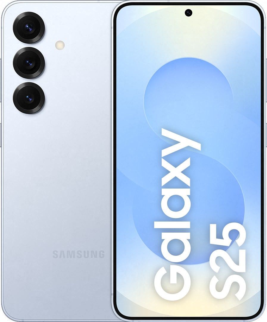 Смартфон Samsung Galaxy S25 12/256 ГБ, голубой (Icyblue)