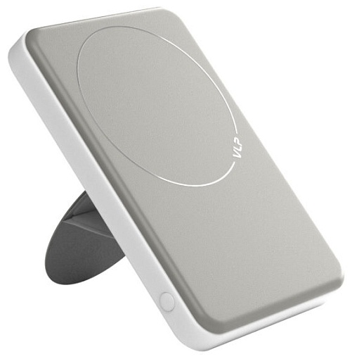 Внешний аккумулятор "vlp" Solid Energy 5000 mAh, Qi2 20W, белый